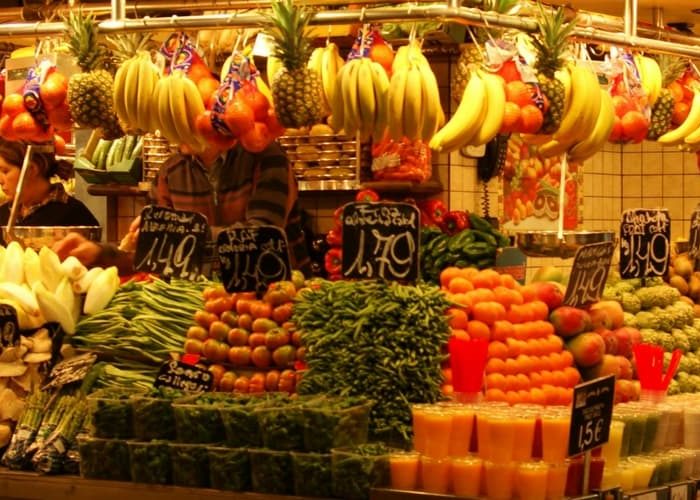 Um passeio pelas Ramblas, La Boqueria – Barcelona